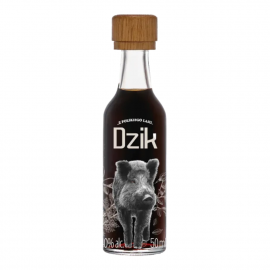 Wódka Dębowa Black Dzik 40% 50 ml