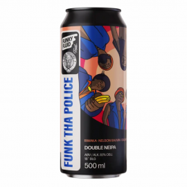 Piwo Funky Fluid Funk Tha Police - Double NEIPA 8,1% 500 ml puszka