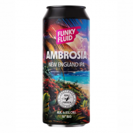 Piwo Funky Fluid Ambrosia - New England IPA 6,5% 500 ml puszka
