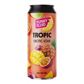 Piwo Funky Fluid Tropic Exotic Sour Ale 4% 500 ml puszka