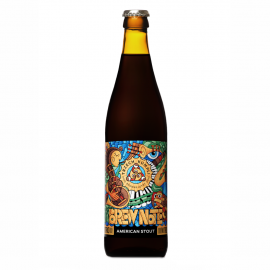 Piwo Trzech Kumpli Brew Note - American Stout 5,2% 500 ml