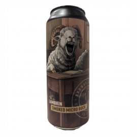 Piwo Brokreacja Lambkin - Smoked Micro Bock 3,8% 500 ml puszka