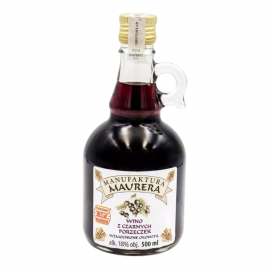 Wino wzmacniane Czarna porzeczka 18% 500 ml