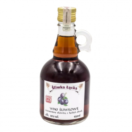 Wino wzmacniane Śliwkowe 18% 500 ml