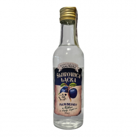 Okowita Śliwowica Łącka 70% 50 ml