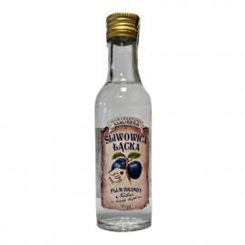 Okowita Śliwowica Łącka 50% 50 ml
