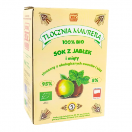 Sok Tłocznia Maurer jabłko-mięta BIO 5000 ml