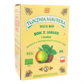 Sok Tłocznia Maurer jabłko-melisa BIO 5000 ml