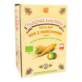 Sok Tłocznia Maurer marchewkowy z jabłkiem BIO 5000 ml