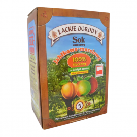 Sok Łąckie Ogrody jabłkowo - morelowy 5000 ml