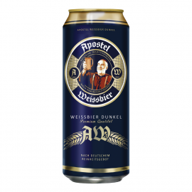Piwo Apostel Weissbier Dunkel 5,3% 500 ml puszka