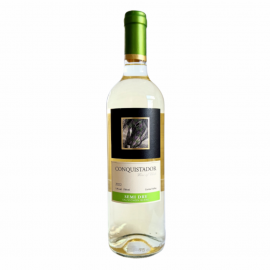 Wino Cobquistador Sauvignon Blanc 13%  białe półwytrawne 750 ml