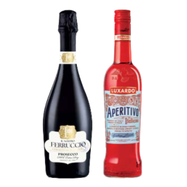 Zestaw Il Nostro Ferruccio Prosecco 750 ml + Luxardo Aperitivo 700 ml