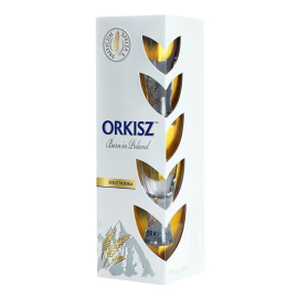 Wódka Orkisz 40% 700 ml + 2 kieliszki kartonik