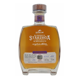 Wódka Śliwowica Starzona w Beczkach 51,6% 700 ml