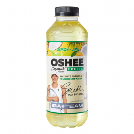 Napój OSHEE & IGA Team Vitamin Water + woda kokosowa cytryna - limonka 555 ml