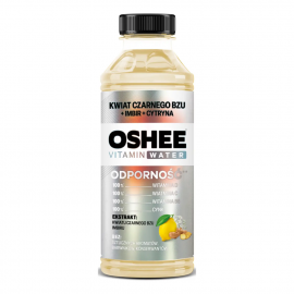 Napój OSHEE Vitamin Water Odporność czarny bez - cytryna - imbir 555 ml
