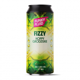 Piwo Funky Fluid Fizzy - Hoppy Grodziskie 2,8% 500 ml puszka