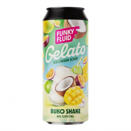 Piwo Funky Fluid Gelato Buko Shake Ice Cream Sour 5,5% 500 ml puszka