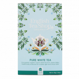 Herbata English Tea Shop Bio Pure White Tea 20 saszetek