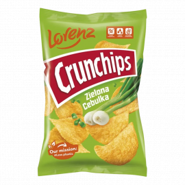 Chipsy Crunchips Zielona Cebulka 140 gr