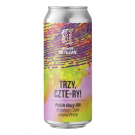 Piwo Artezan: Trzy Czte-ry! 6,5% 500 ml puszka