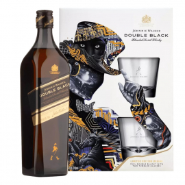 Whisky Johnnie Walker Double Black 40% 700 ml + Glass