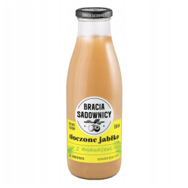 Sok Bracia Sadownicy Tłoczone Jabłko z Ananasem 750 ml
