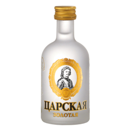 Wódka Carskaja Gold 40% 50 ml