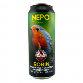 Piwo Nepomucen – Robin Sorachi Ace Cashmere Ekuanot NEIPA 6,7% 500 ml