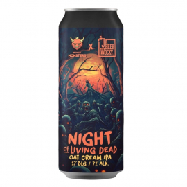 Piwo Monsters Night of Living Dead Oat Cream IPA 7% 500 ml Puszka