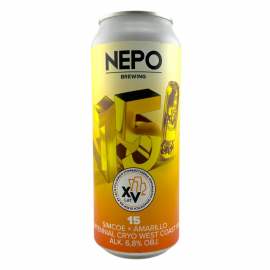 Piwo Nepomucen 15 PSPD - West Coast IPA 6,8% 500 ml Puszka