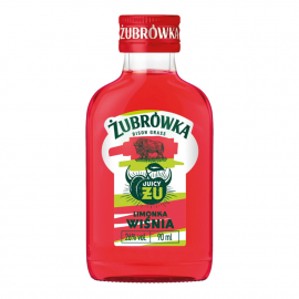 Wódka Żubrówka Juicy ŻU Wiśnia Limonka  26% 90 ml