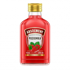 Likier Absolwent Poziomka 25% 90 ml