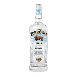 Wódka Żubrówka Biała 37,5% 1000 ml