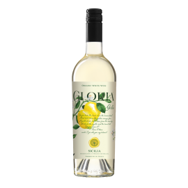 Wino Gloria Grillo Organic 13% białe wytrawne 750 ml