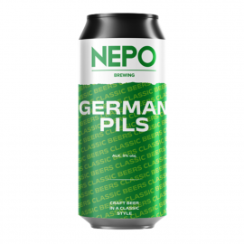 Piwo Nepomucen German Pils 4,9% 500 ml puszka