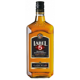 Whisky Label 5 40% 1000 ml