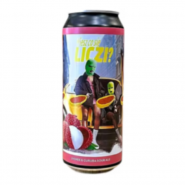 Piwo Browar Moczybroda Wiesz co się LICZI? Curuba & Liczi Kettle Sour Ale 6,8% 500 ml puszka