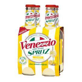Koktajl Venezzio Spritz Lemon 0% 4 x 200 ml