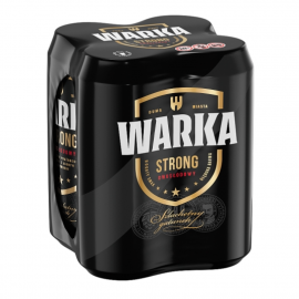 Piwo Warka Strong 6,3% 500 ml 4-pak puszka