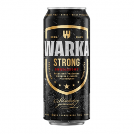 Piwo Warka Strong 6,3% 500 ml puszka