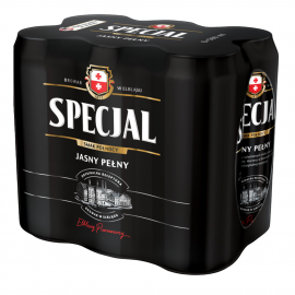 Piwo Specjal Jasne Pełne 5,8% 500 ml 6-pak puszka