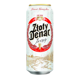 Piwo Złoty Denar Jasny 4% 500 ml puszka