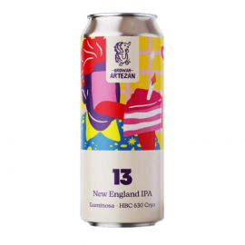 Piwo Artezan 13 New England IPA 6% 500 ml puszka
