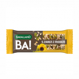 Baton Bakalland BA! 5 ziaren z miodem 40 g