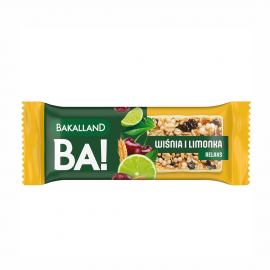 Baton Bakalland BA! Wiśnia i limonka 38 g