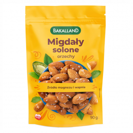 Przekąska Bakalland Migdał lekko solony 90 g