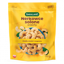 Przekąska Bakalland Nerkowiec Lekko Solony 170 g