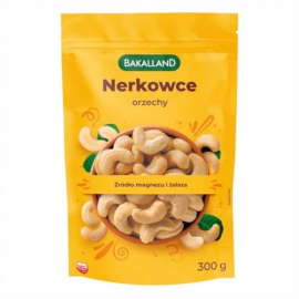 Przekąska Bakalland Orzechy nerkowca 300 g